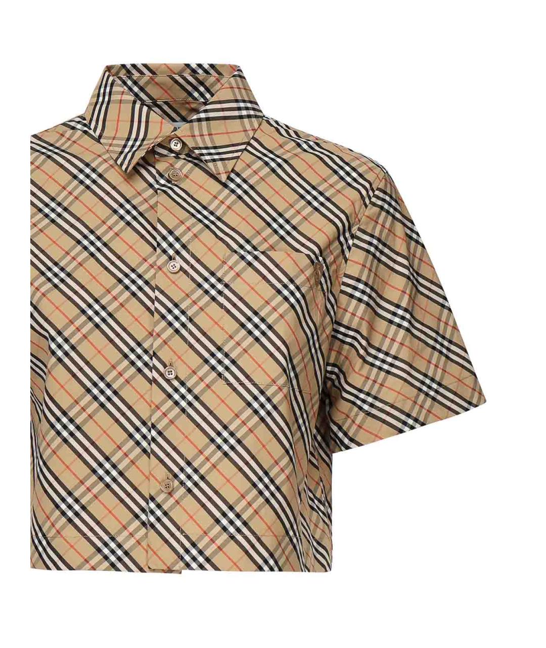BURBERRY Мульти хлопковая рубашка, фото 3
