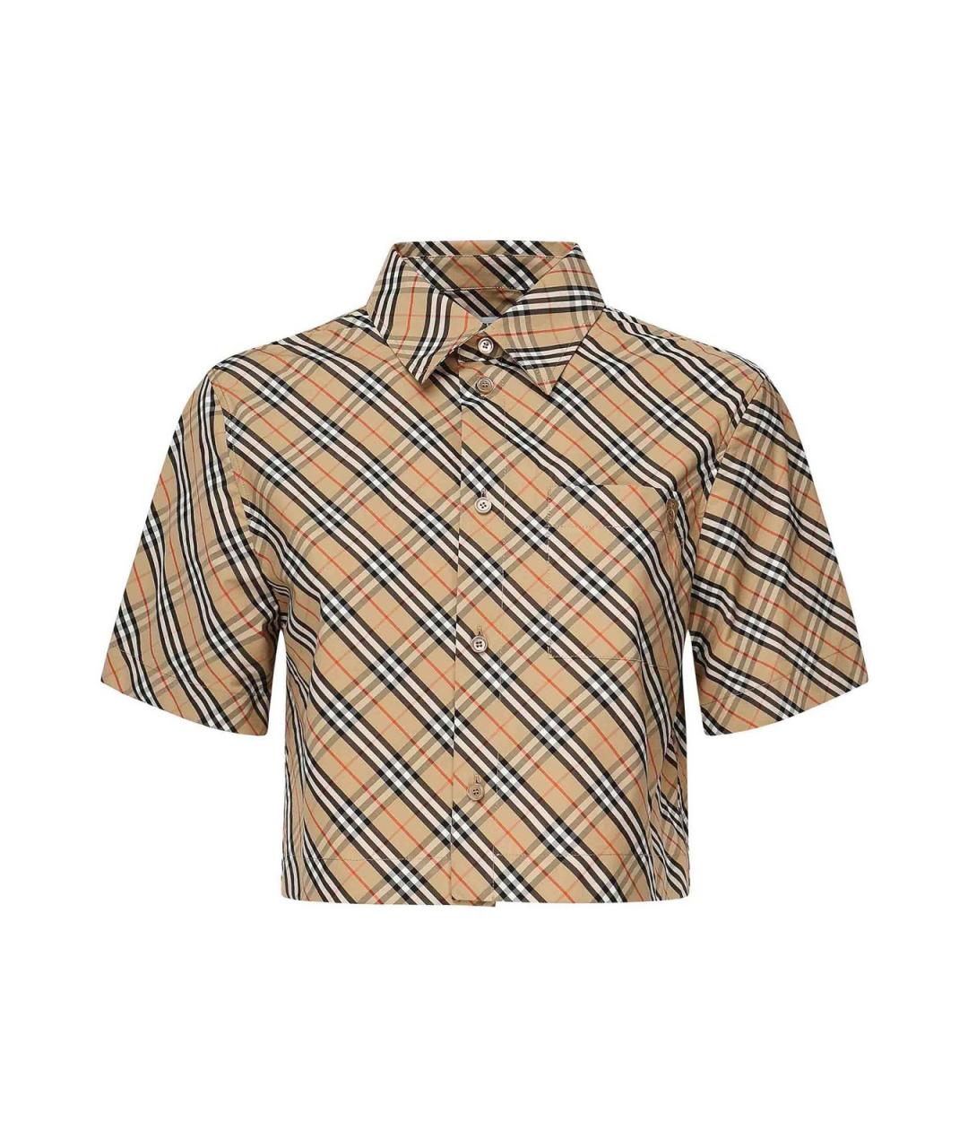 BURBERRY Мульти хлопковая рубашка, фото 1