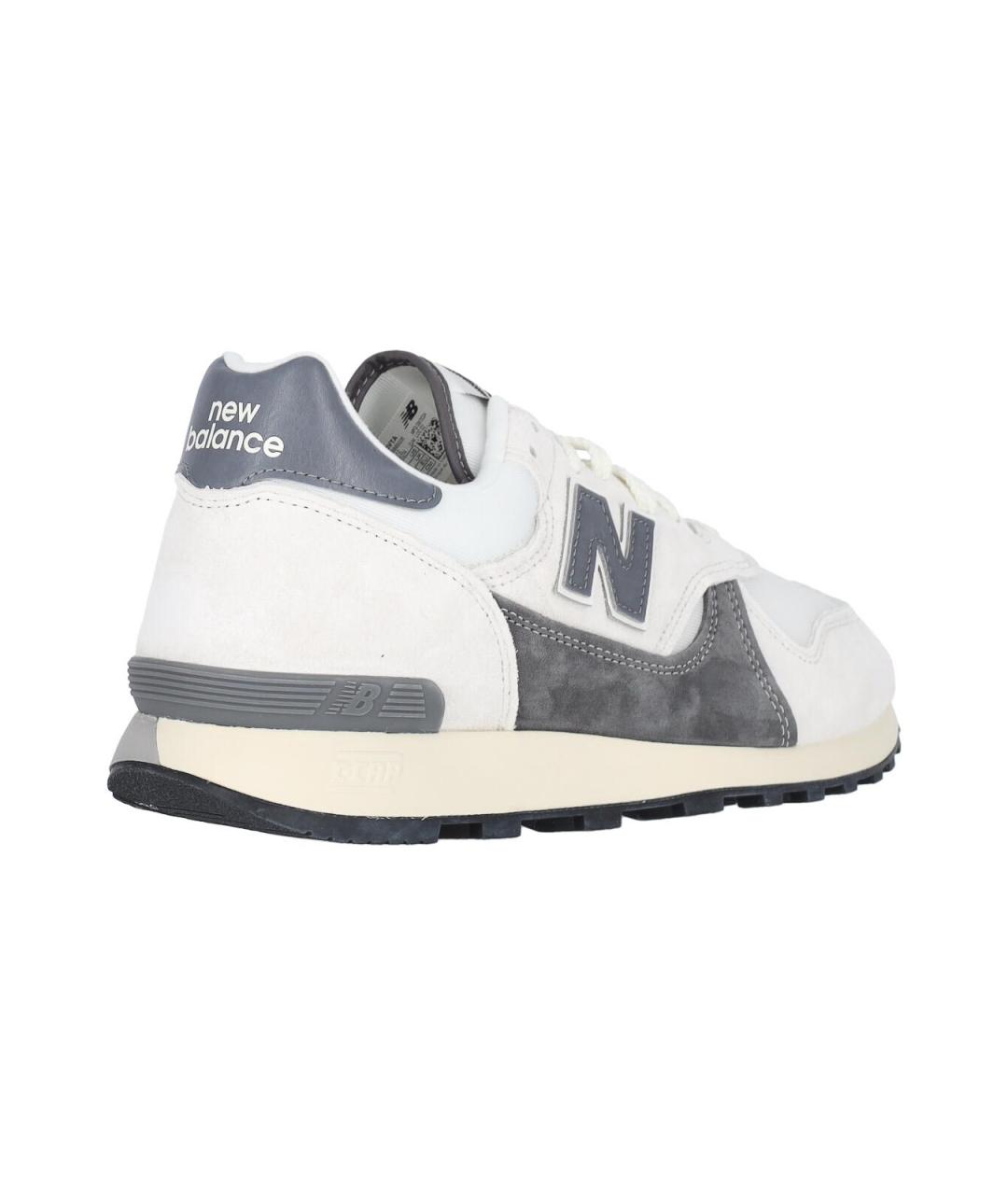 NEW BALANCE Белые резиновые кроссовки, фото 4