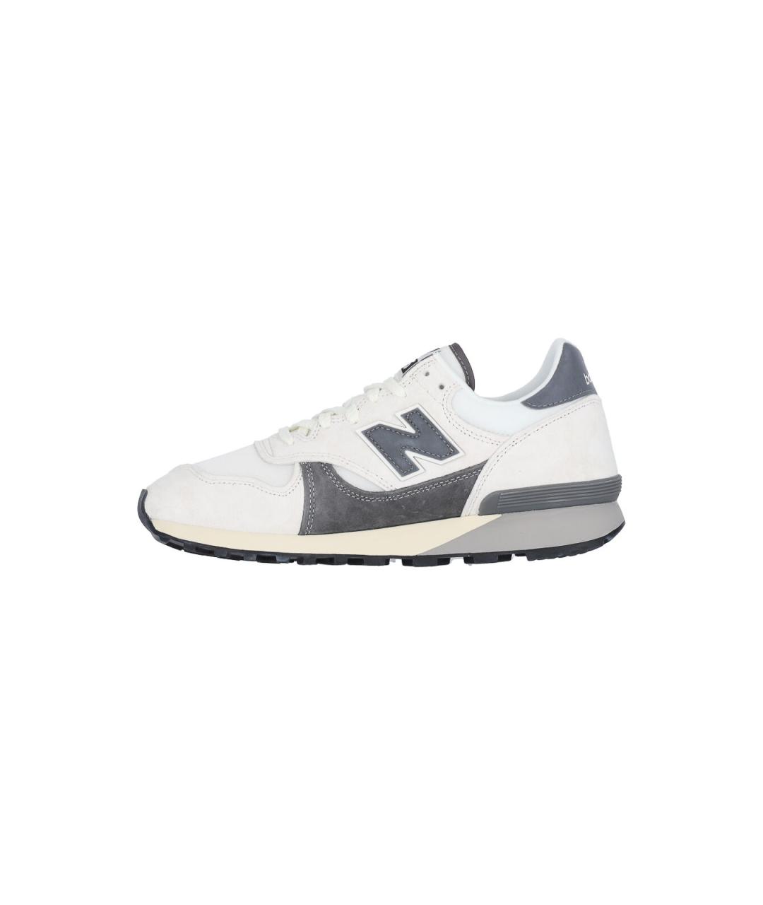 NEW BALANCE Белые резиновые кроссовки, фото 3