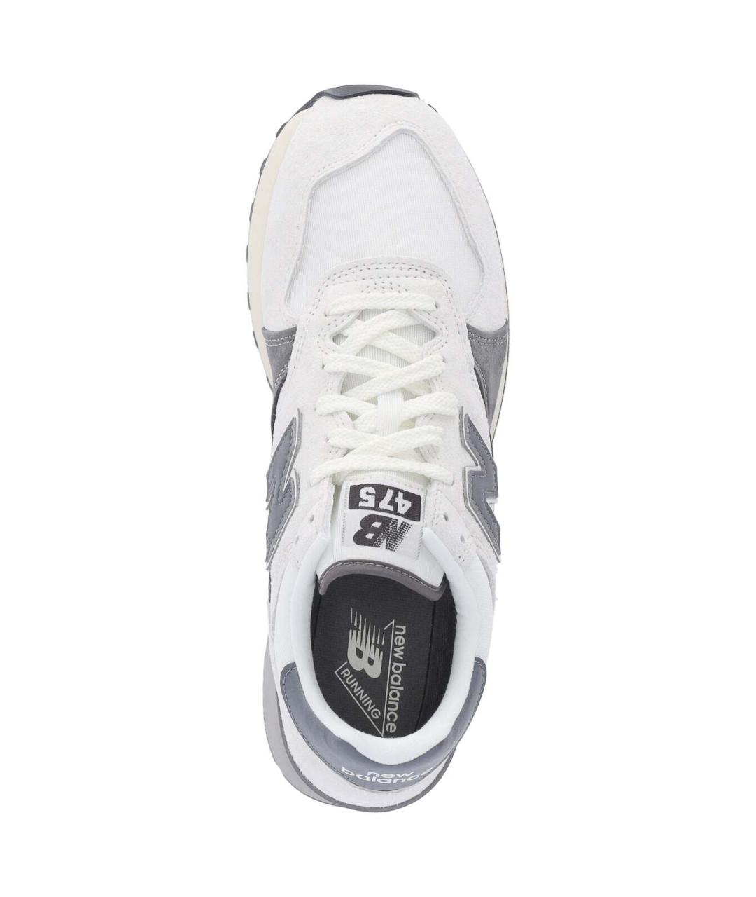 NEW BALANCE Белые резиновые кроссовки, фото 5