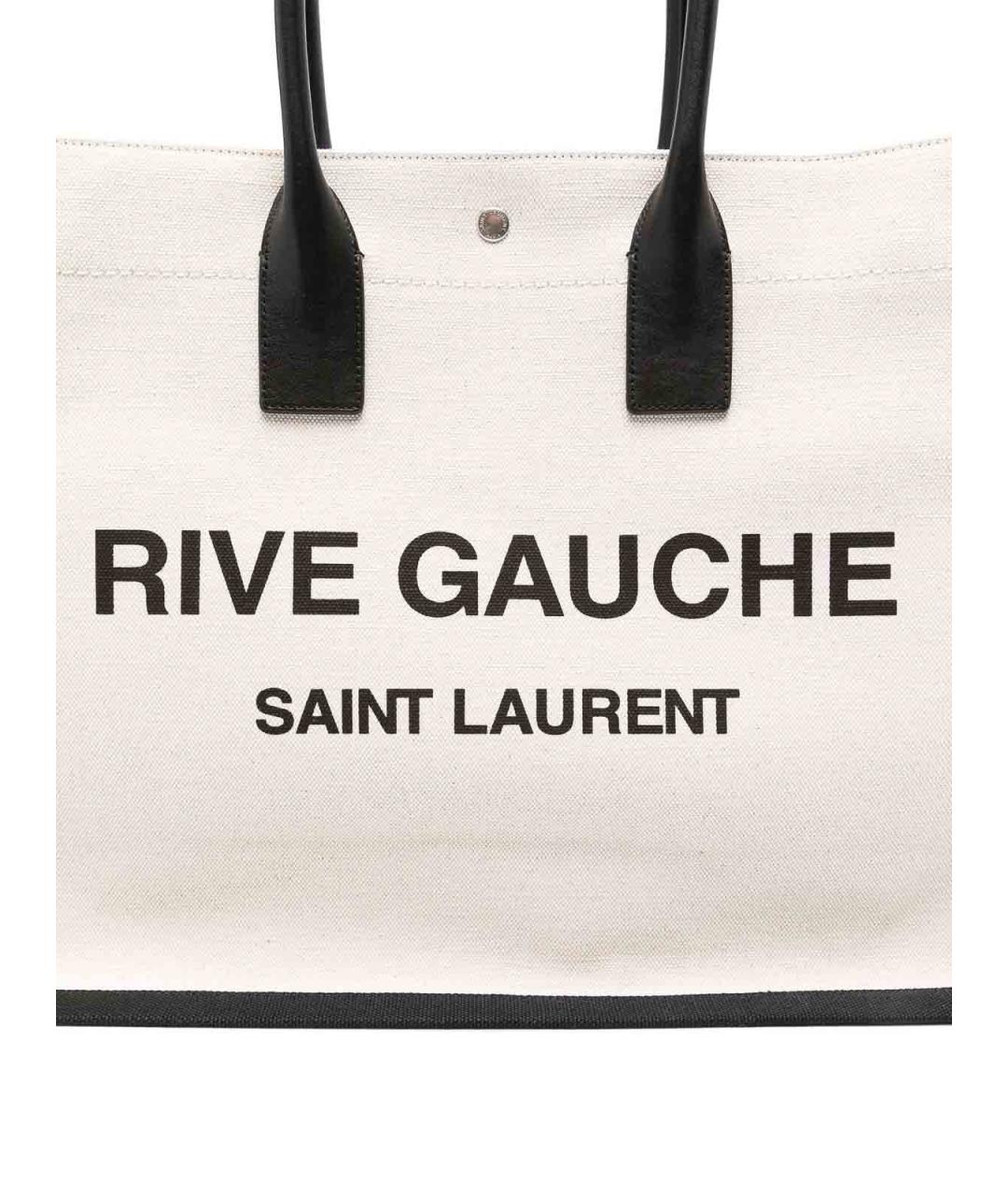 SAINT LAURENT Мульти хлопковая сумка тоут, фото 4
