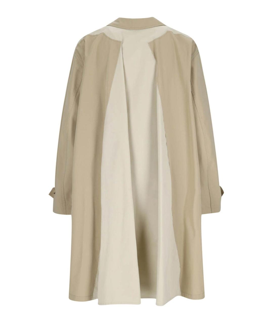 MM6 MAISON MARGIELA Бежевая хлопковая куртка, фото 2