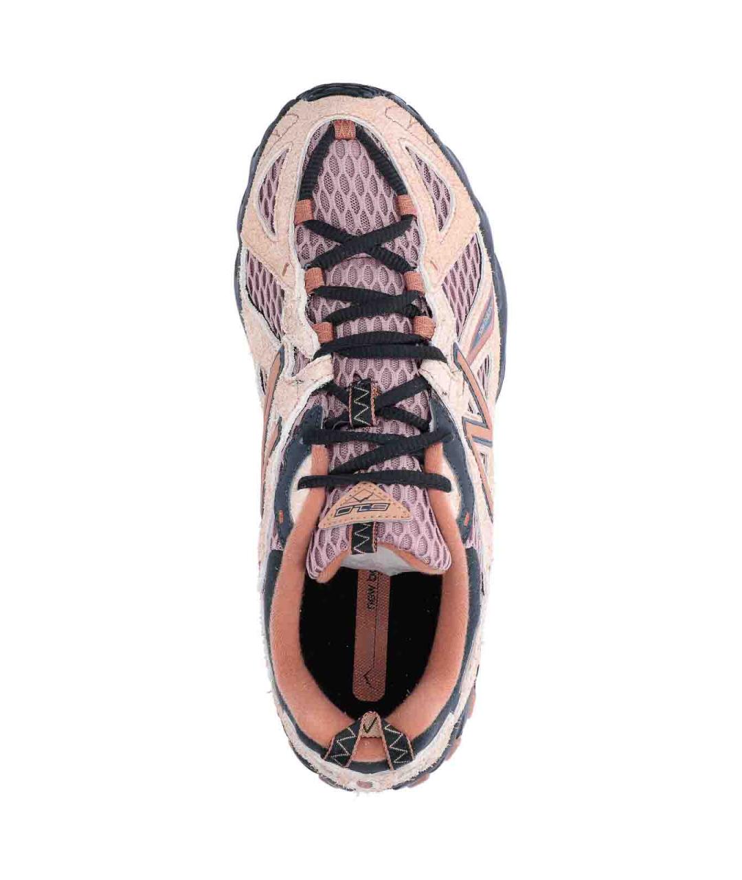 NEW BALANCE Бежевые резиновые кроссовки, фото 5