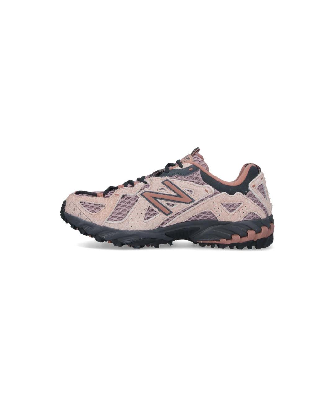 NEW BALANCE Бежевые резиновые кроссовки, фото 3