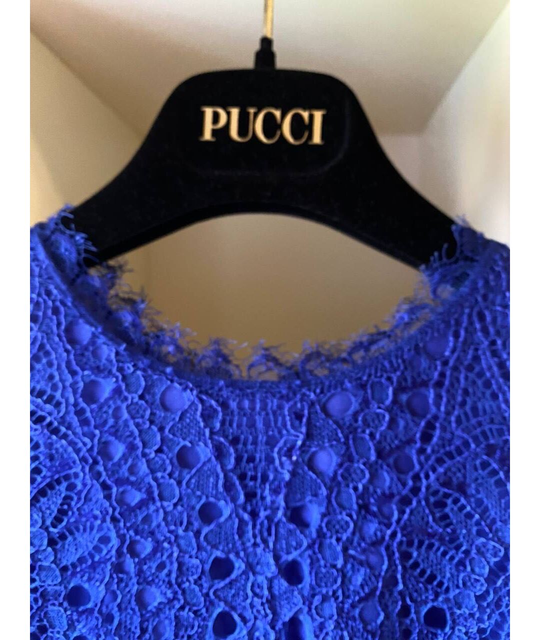 EMILIO PUCCI Синий вискозный костюм с брюками, фото 4