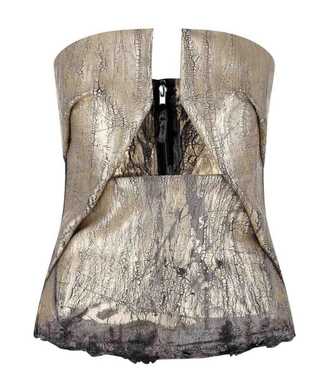 RICK OWENS Синяя хлопковая майка, фото 1