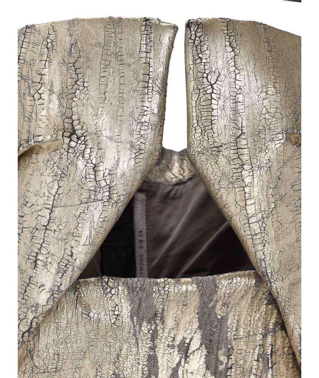 RICK OWENS Синяя хлопковая майка, фото 4