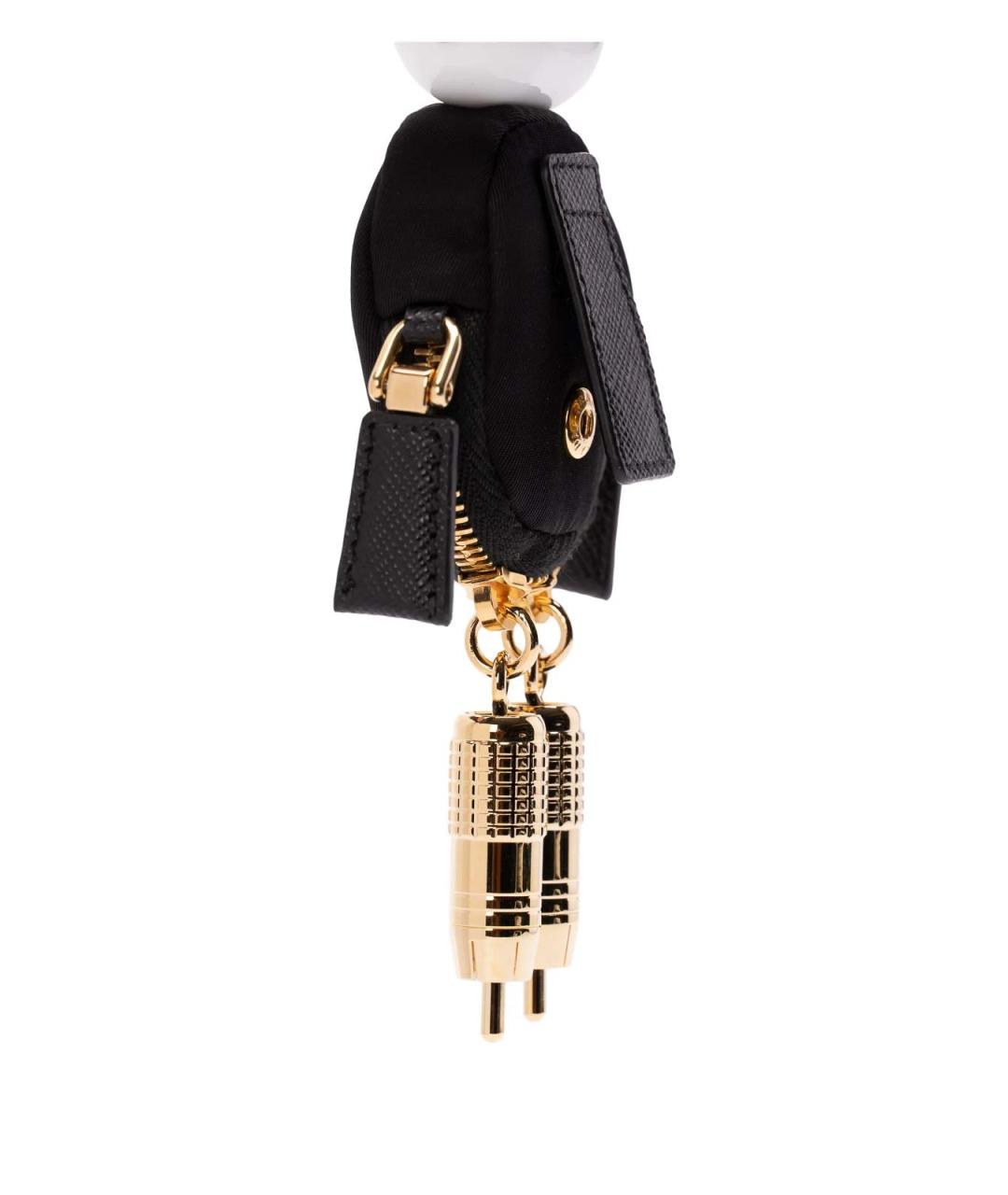 PRADA Черная ключница, фото 4