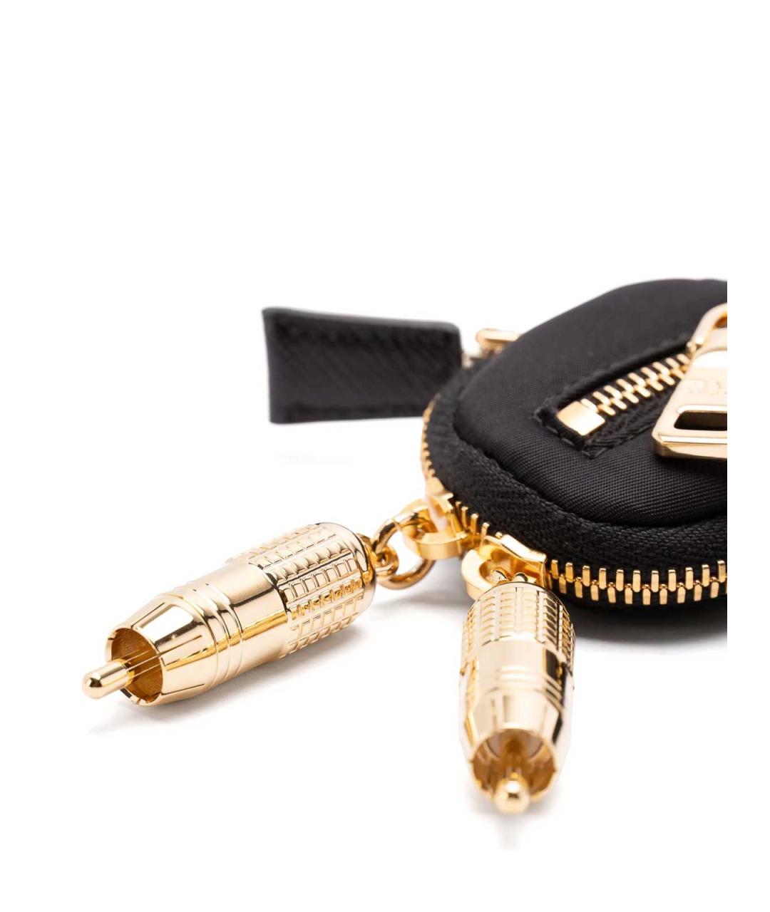 PRADA Черная ключница, фото 6
