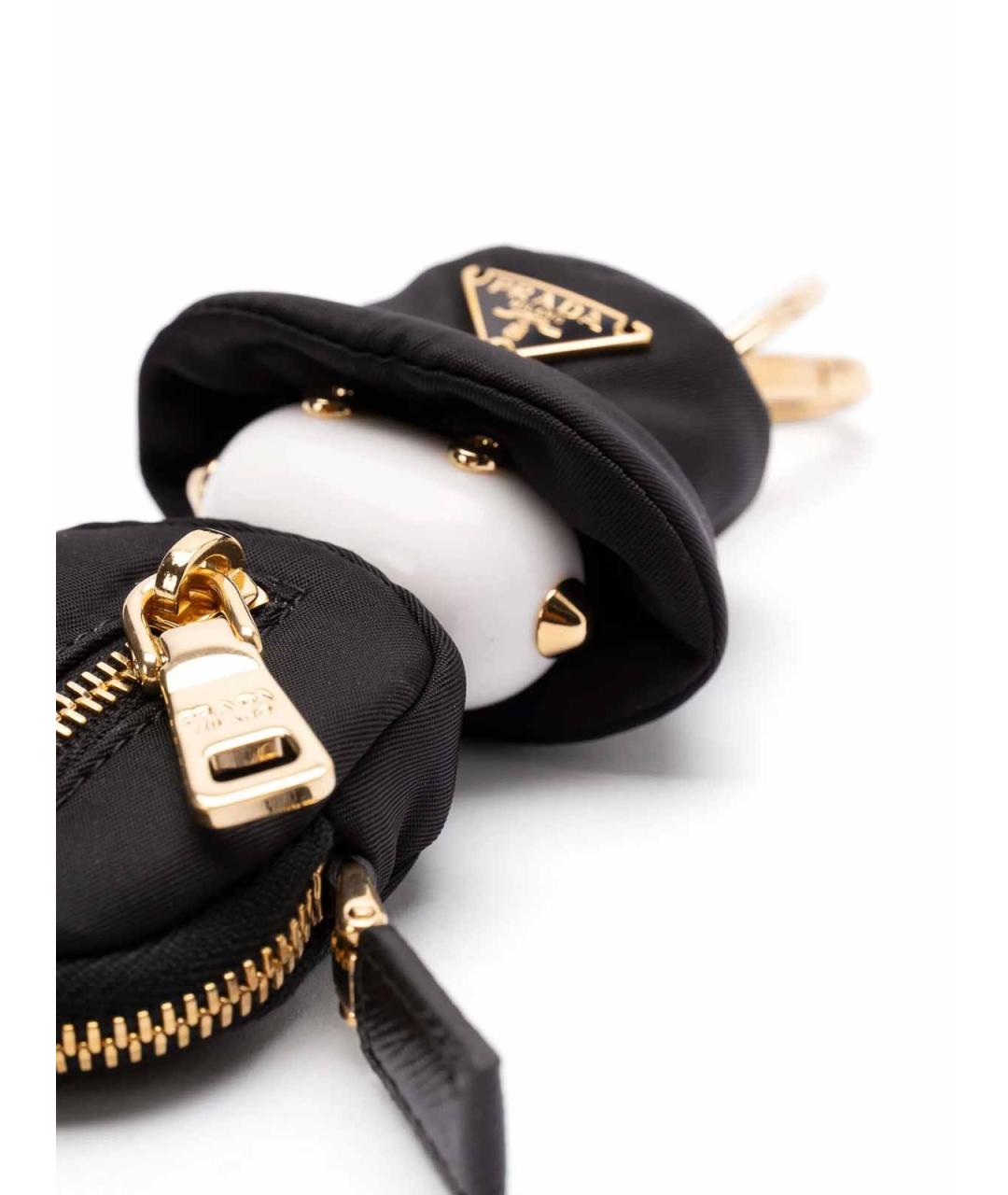 PRADA Черная ключница, фото 2