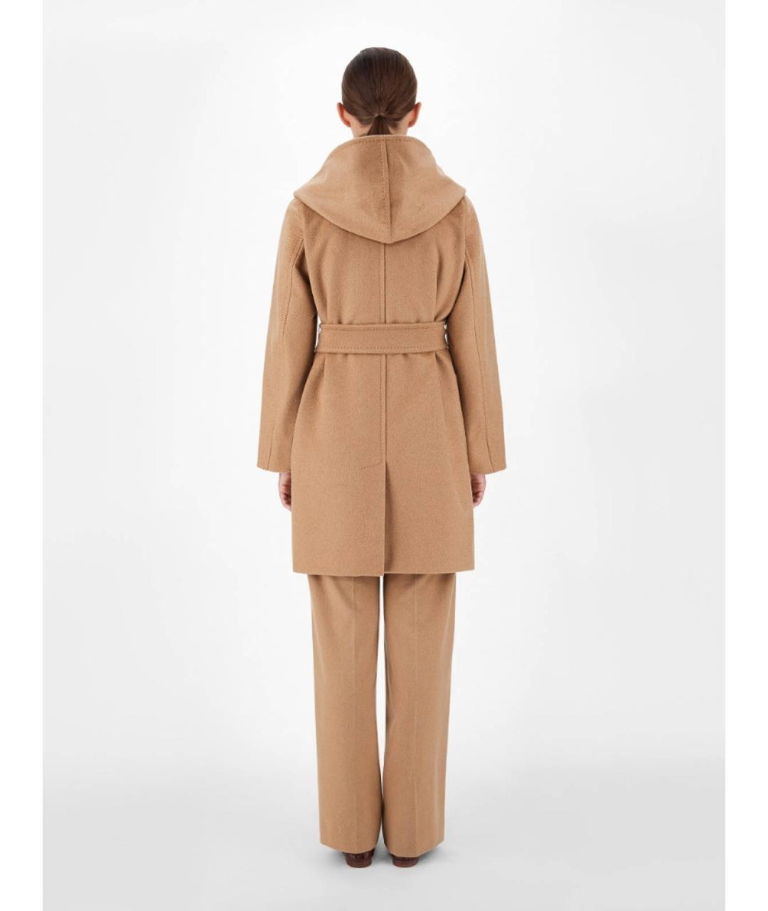 MAX MARA Бежевая шерстяная куртка, фото 3