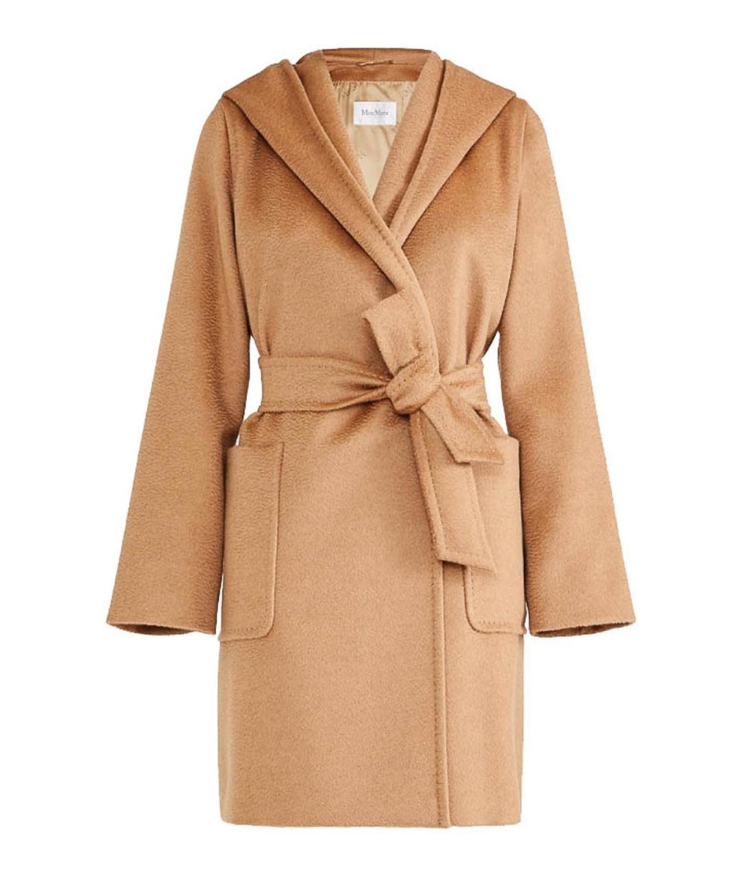 MAX MARA Бежевая шерстяная куртка, фото 1
