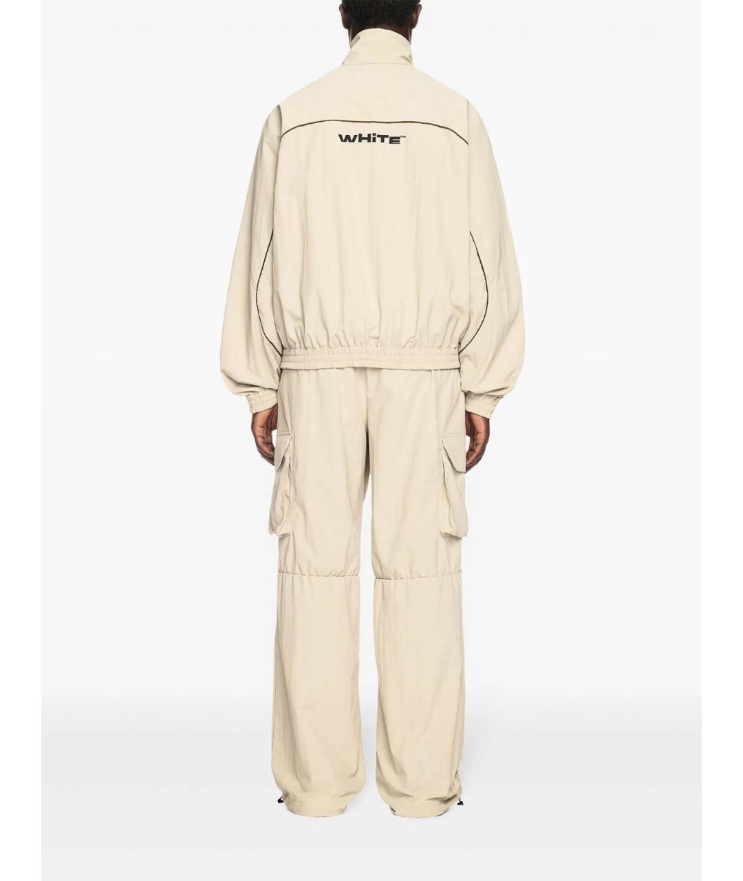 OFF-WHITE Серый полиамидовый спортивный костюм, фото 4