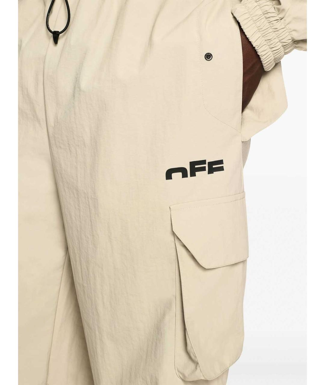 OFF-WHITE Серый полиамидовый спортивный костюм, фото 5