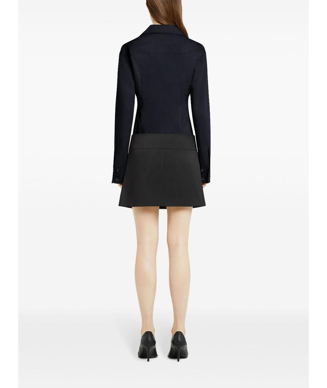COURREGES Синяя хлопковая рубашка, фото 4