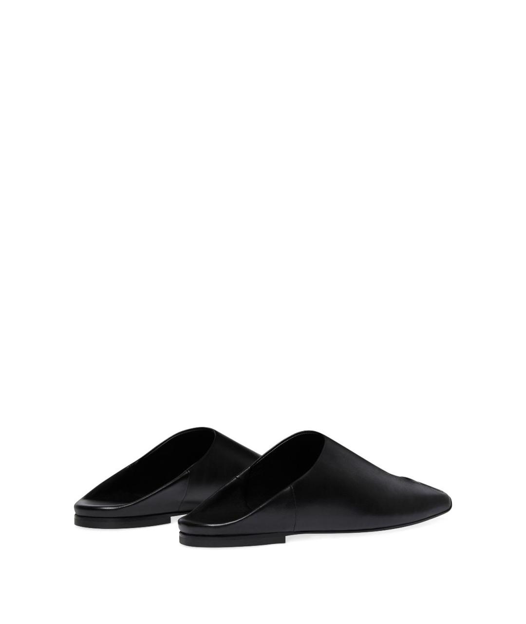 COURREGES Черные кожаные мюли, фото 3