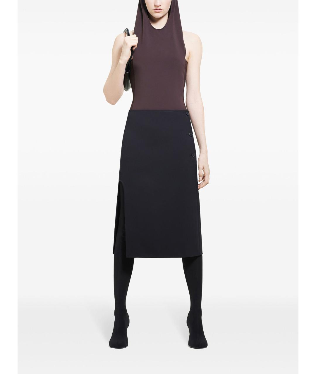 COURREGES Коричневое полиэстеровое боди, фото 2