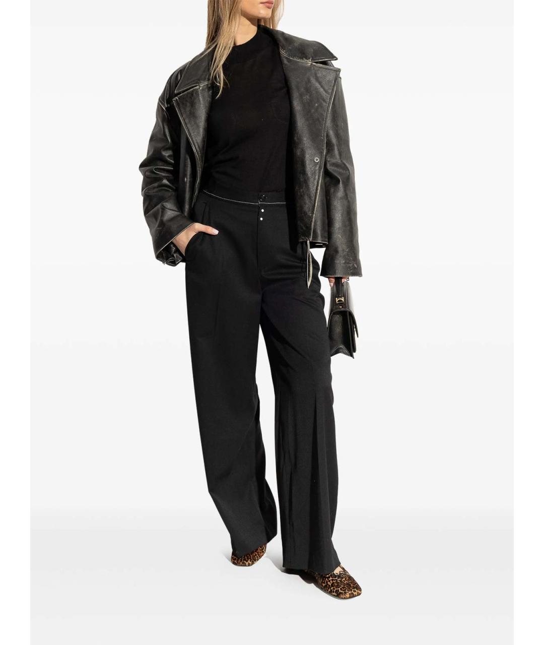 GOLDEN GOOSE DELUXE BRAND Бежевые кожаные балетки, фото 6