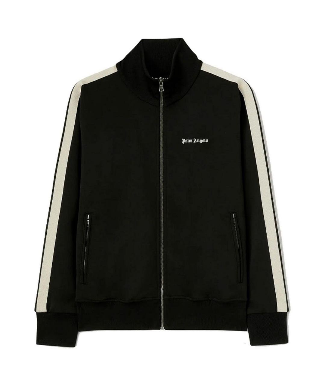 PALM ANGELS Черная полиэстеровая спортивная куртка, фото 1