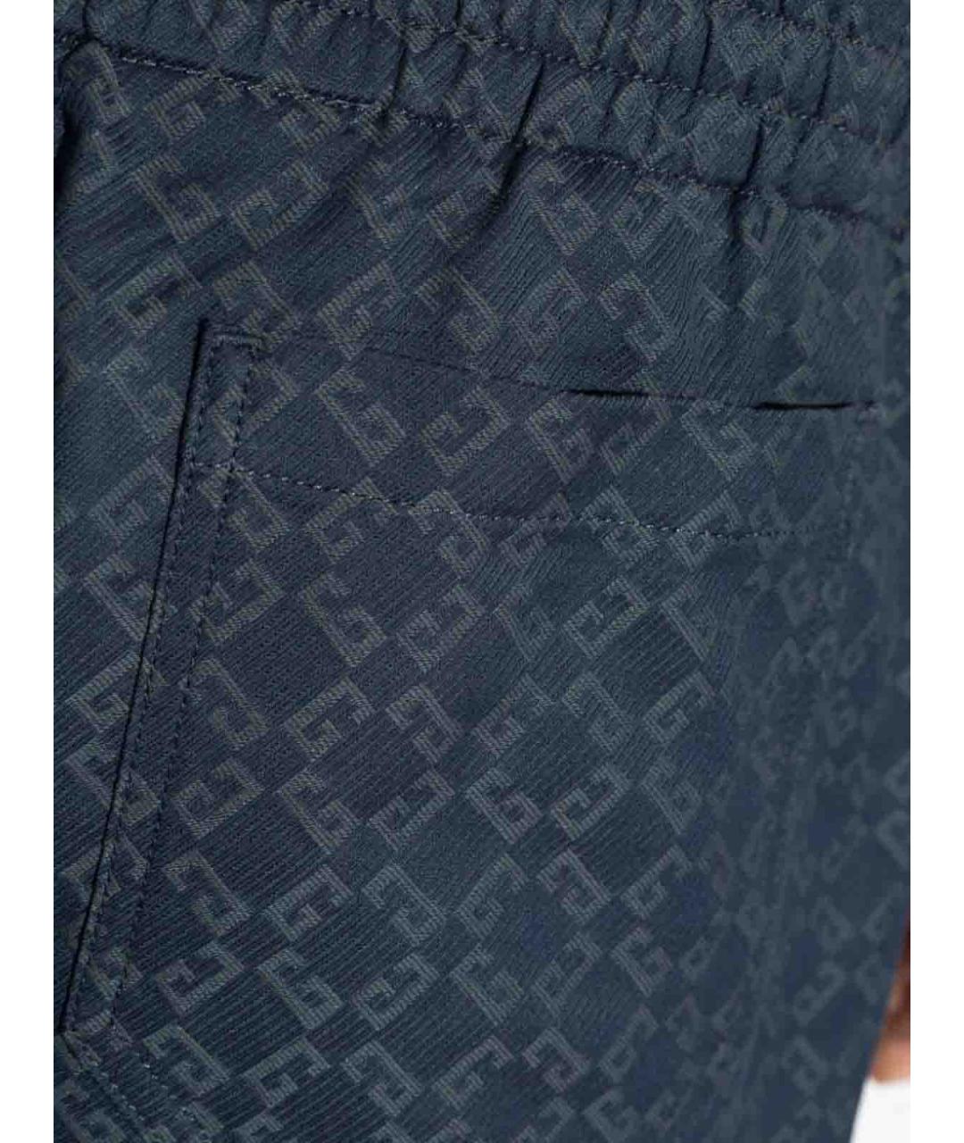 GIVENCHY Синие хлопковые шорты, фото 5