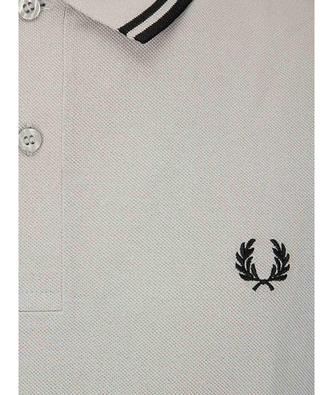 COMME DES GARÇONS SHIRT Серая хлопковая футболка, фото 3
