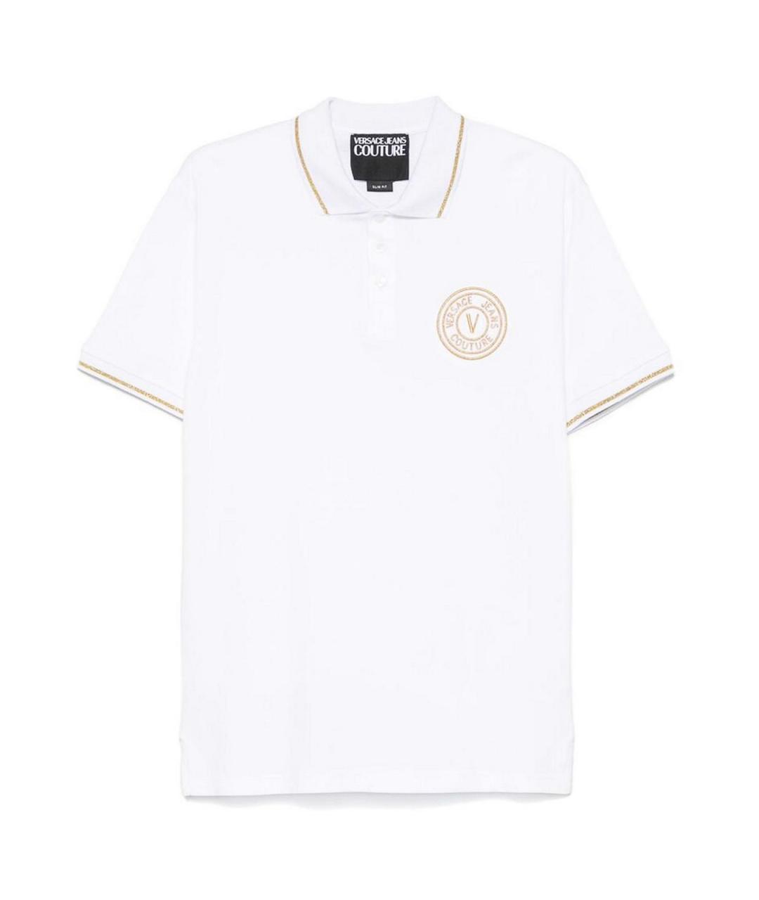 VERSACE JEANS COUTURE Белый полиэстеровый джемпер / свитер, фото 1