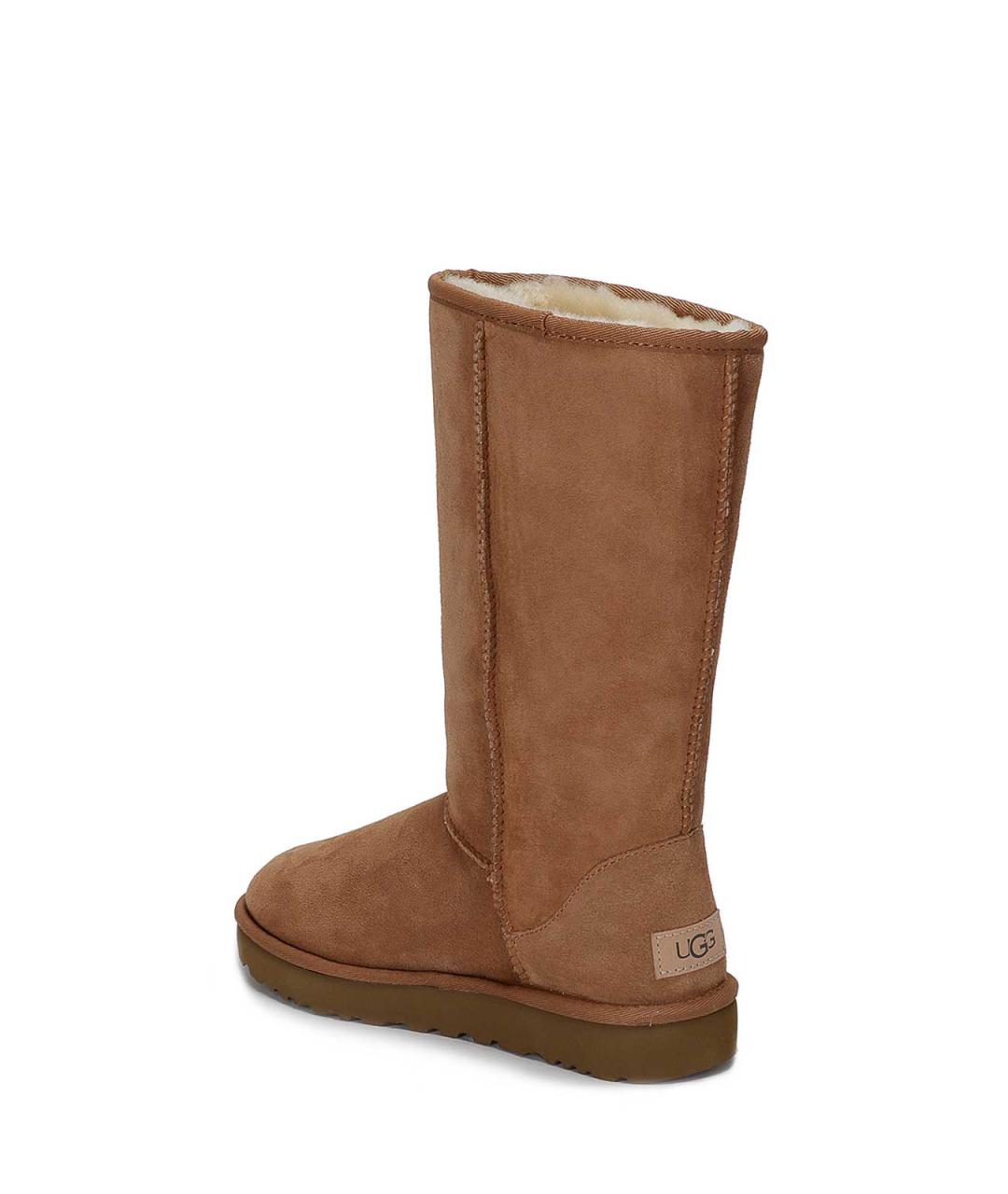 UGG Коричневые резиновые ботильоны, фото 3