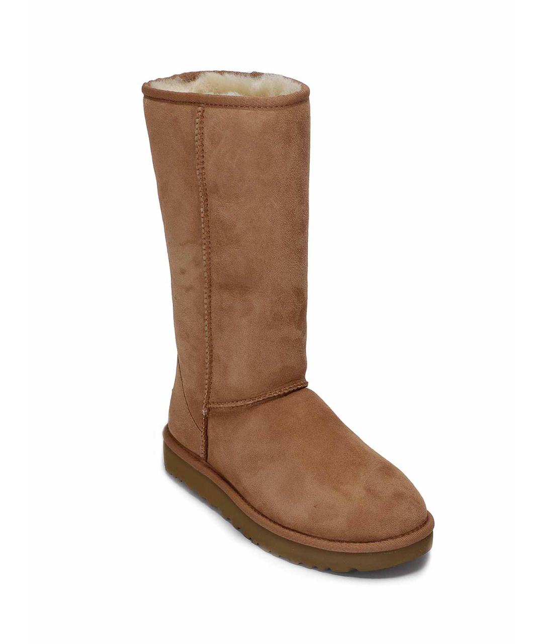 UGG Коричневые резиновые ботильоны, фото 2