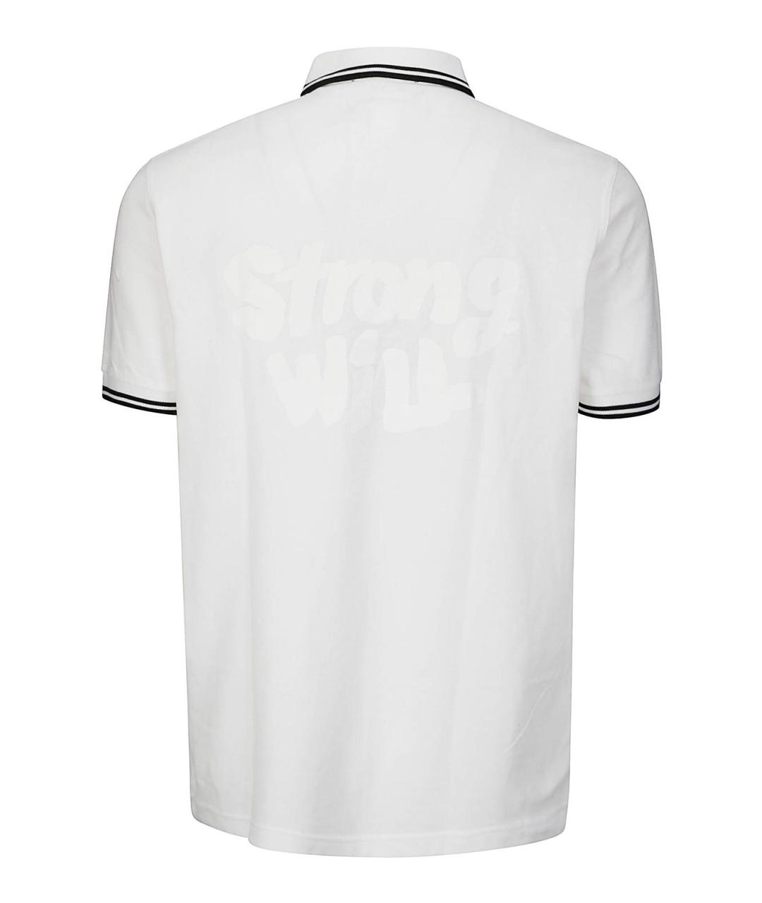 COMME DES GARÇONS SHIRT Белая хлопковая футболка, фото 2