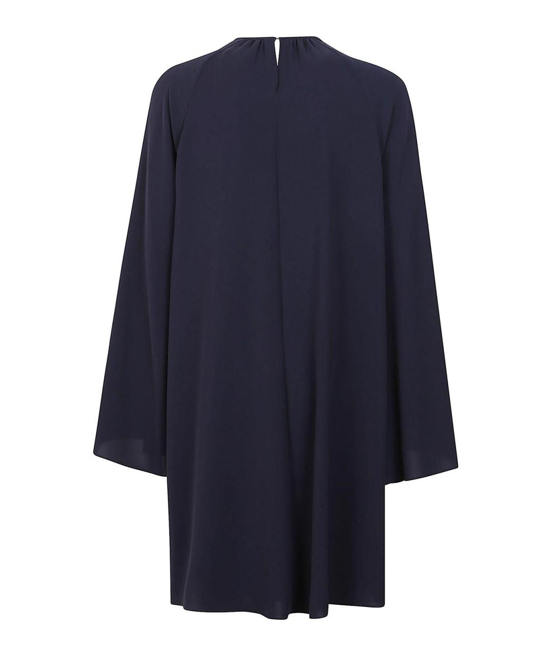 MAX MARA Синее полиэстеровое повседневное платье, фото 2