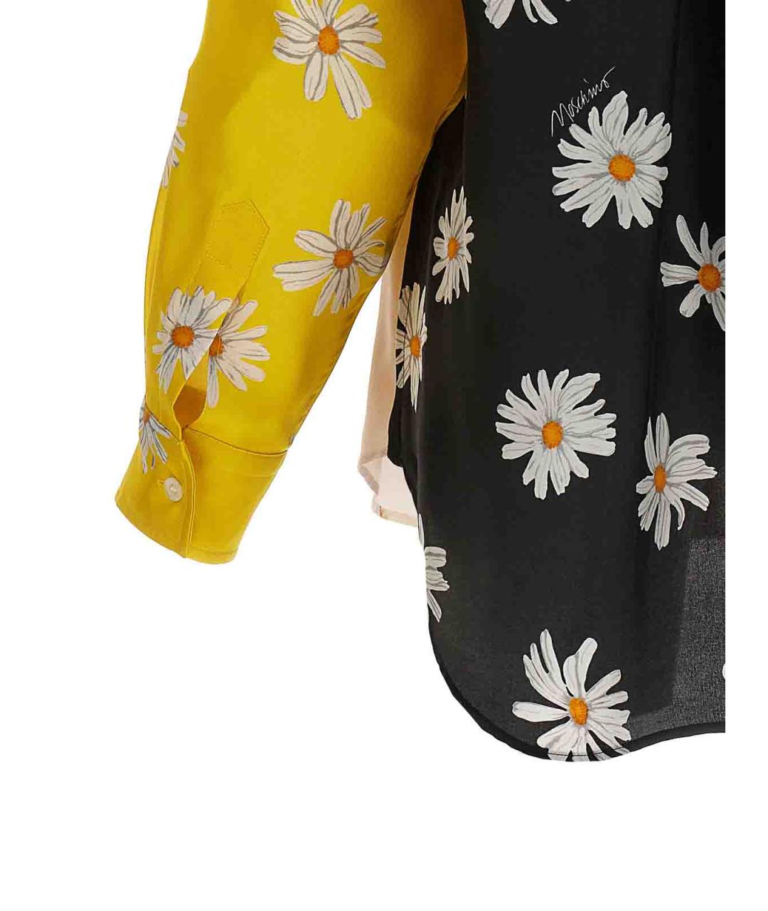 MOSCHINO Мульти шелковая рубашка, фото 4