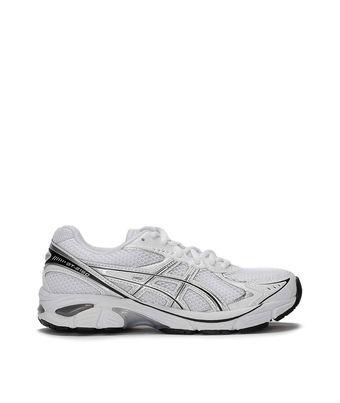 ASICS Серебряные синтетические кроссовки, фото 1