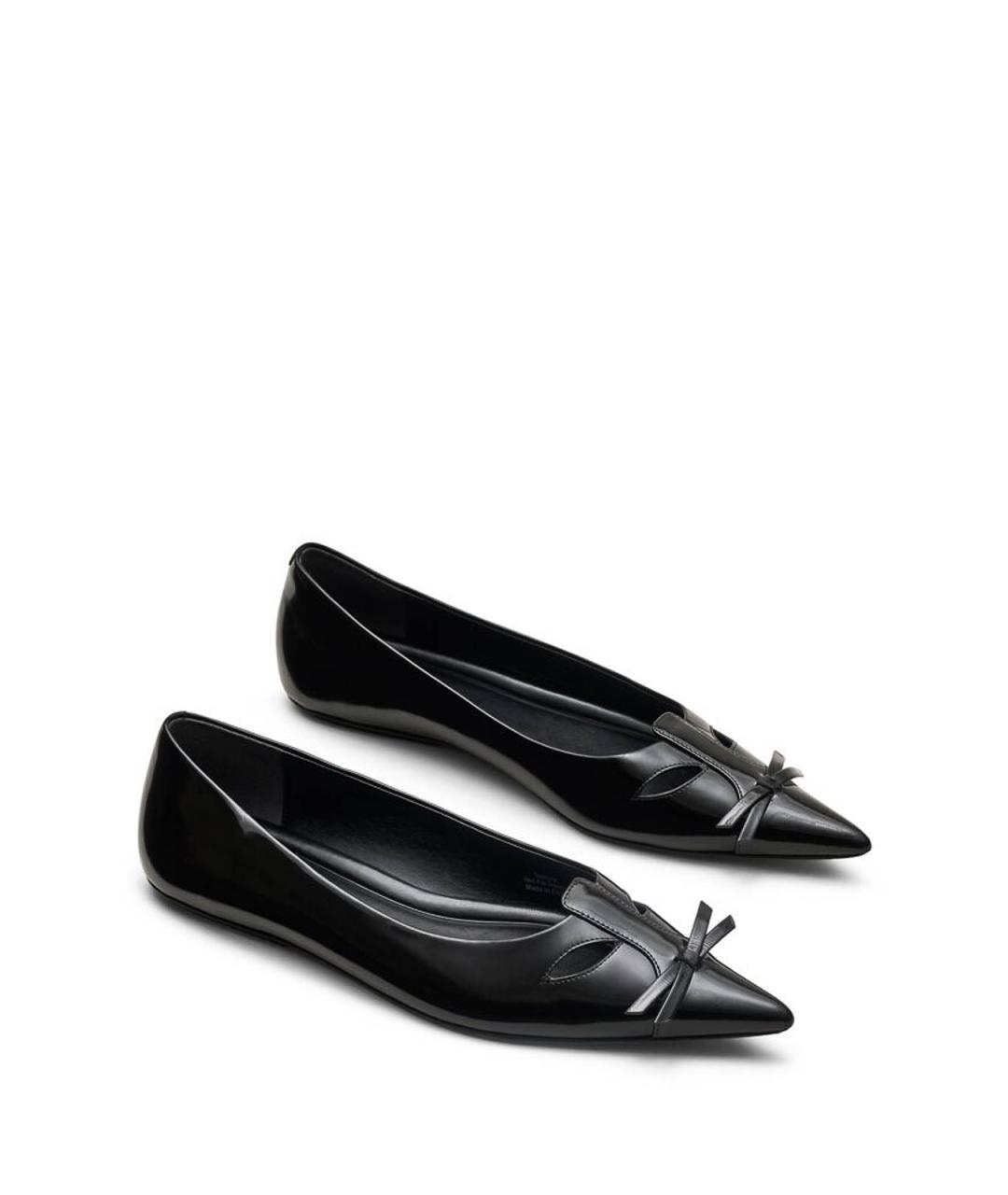MARC JACOBS Черные кожаные туфли, фото 2