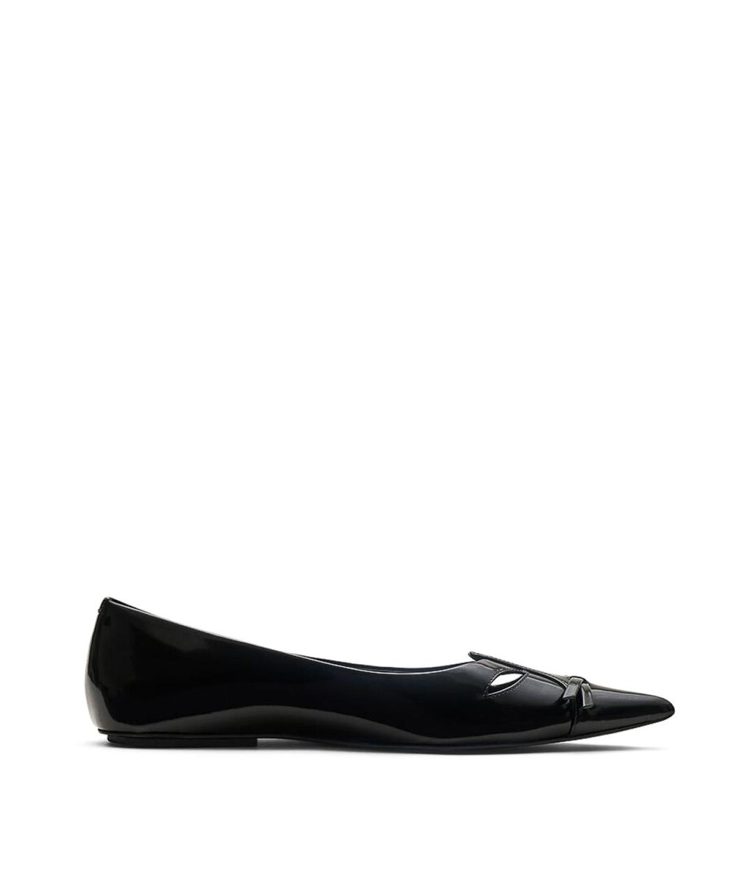 MARC JACOBS Черные кожаные туфли, фото 1