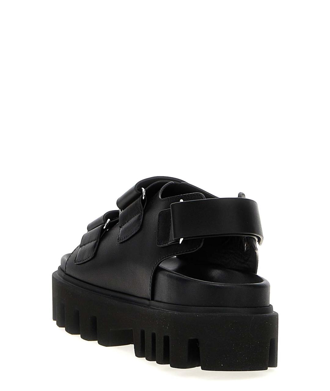 ALEXANDER MCQUEEN Черные сандалии, фото 3