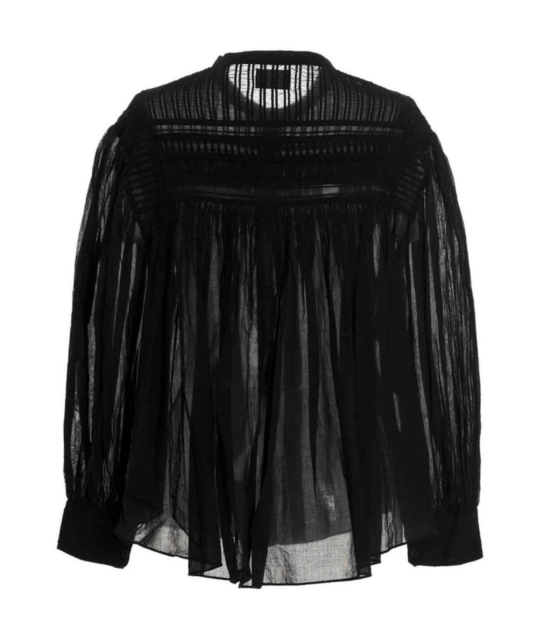 ISABEL MARANT Черная хлопковая рубашка, фото 2