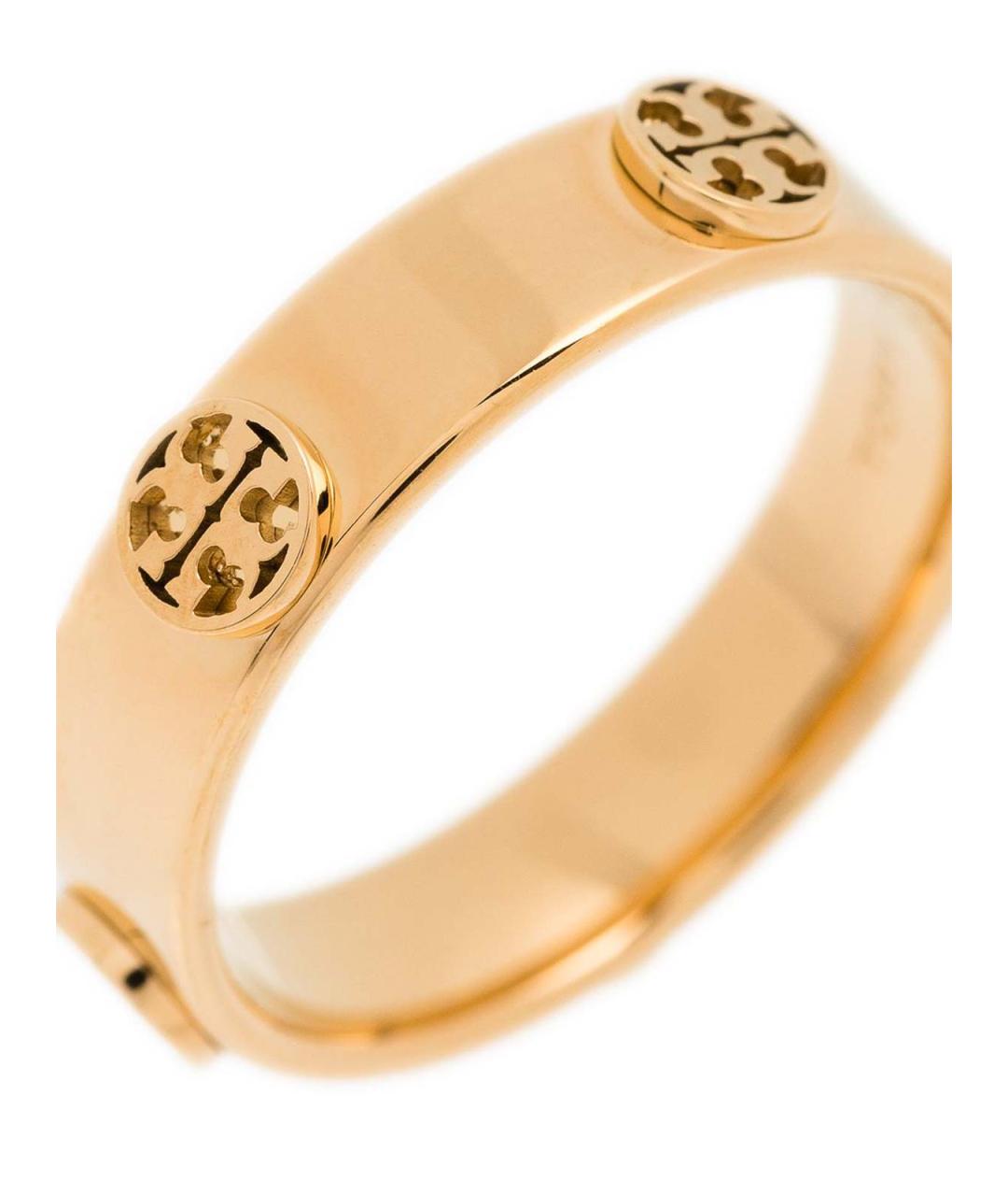 TORY BURCH Золотое металлическое кольцо, фото 2