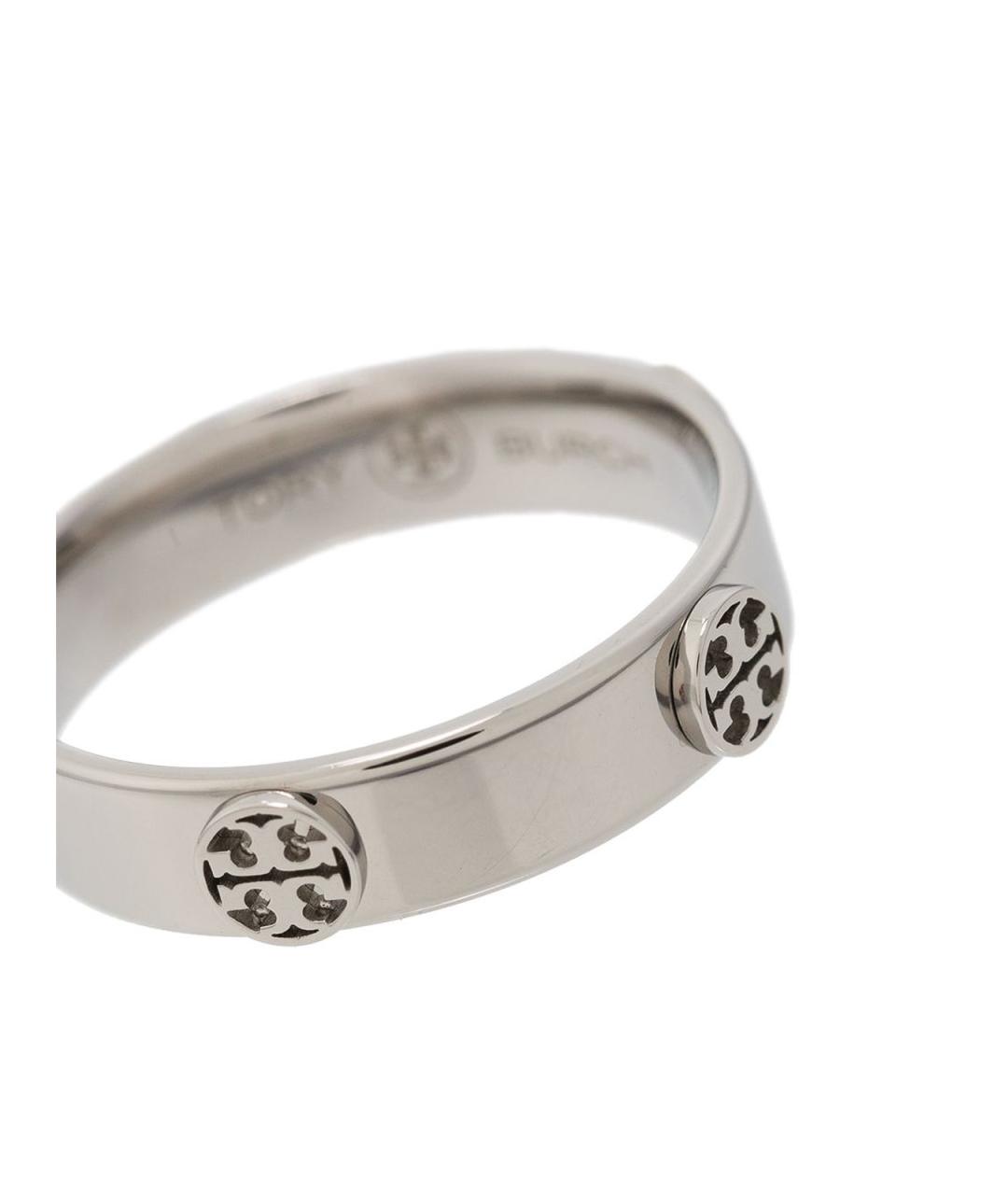 TORY BURCH Серебряное металлическое кольцо, фото 3
