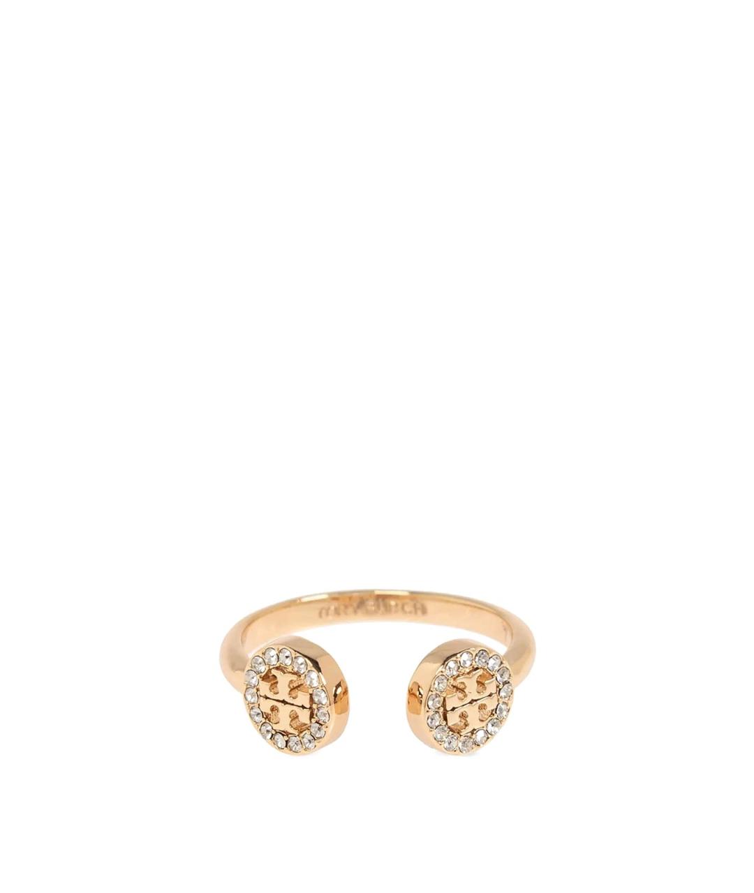 TORY BURCH Золотое металлическое кольцо, фото 1