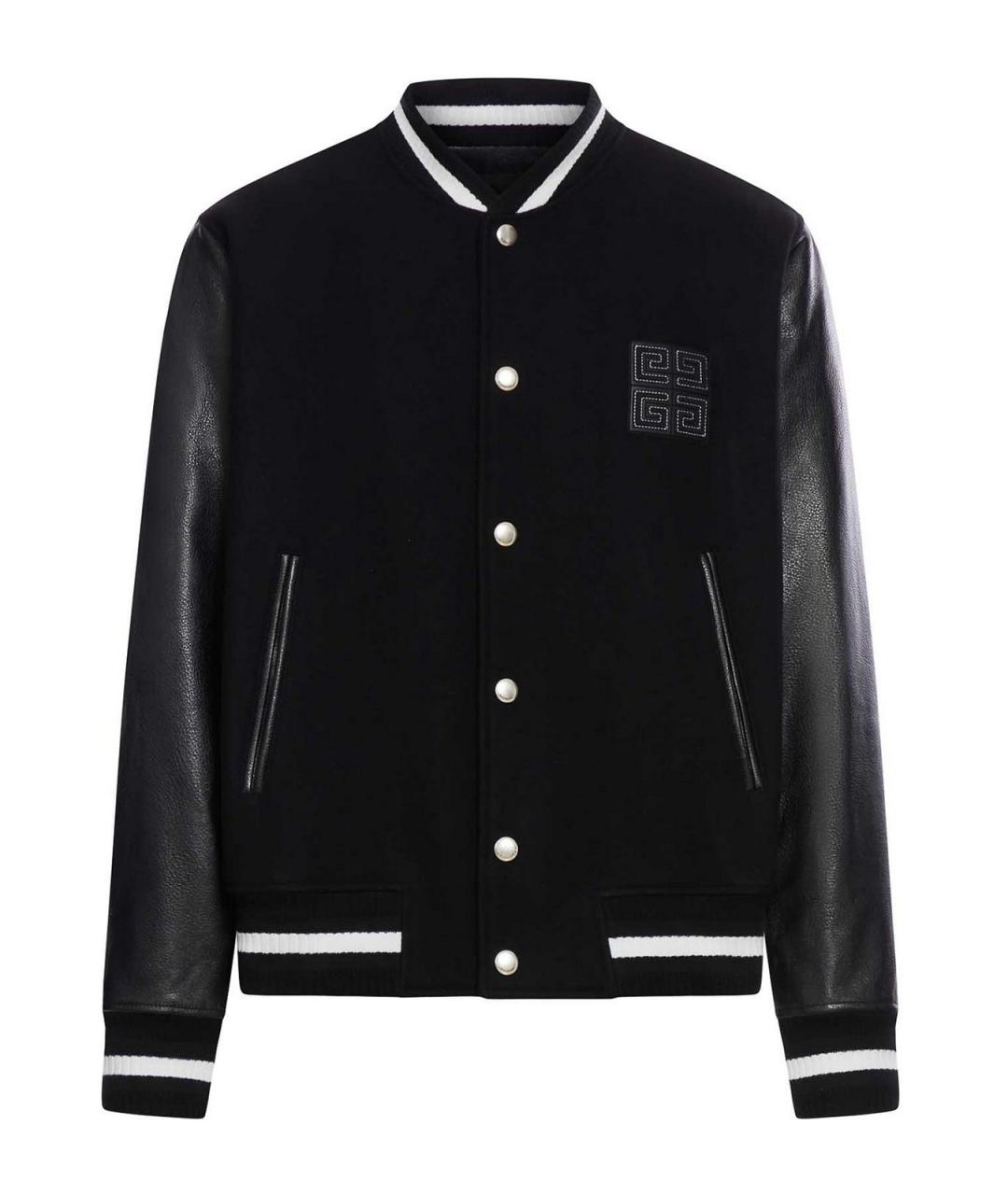 GIVENCHY Черная шерстяная куртка, фото 1