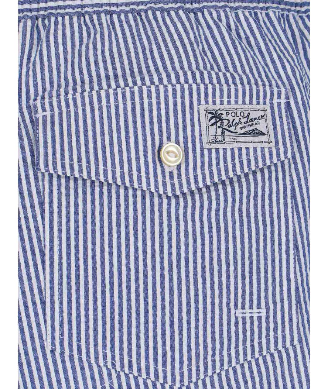 POLO RALPH LAUREN Синие хлопковые плавки, фото 4