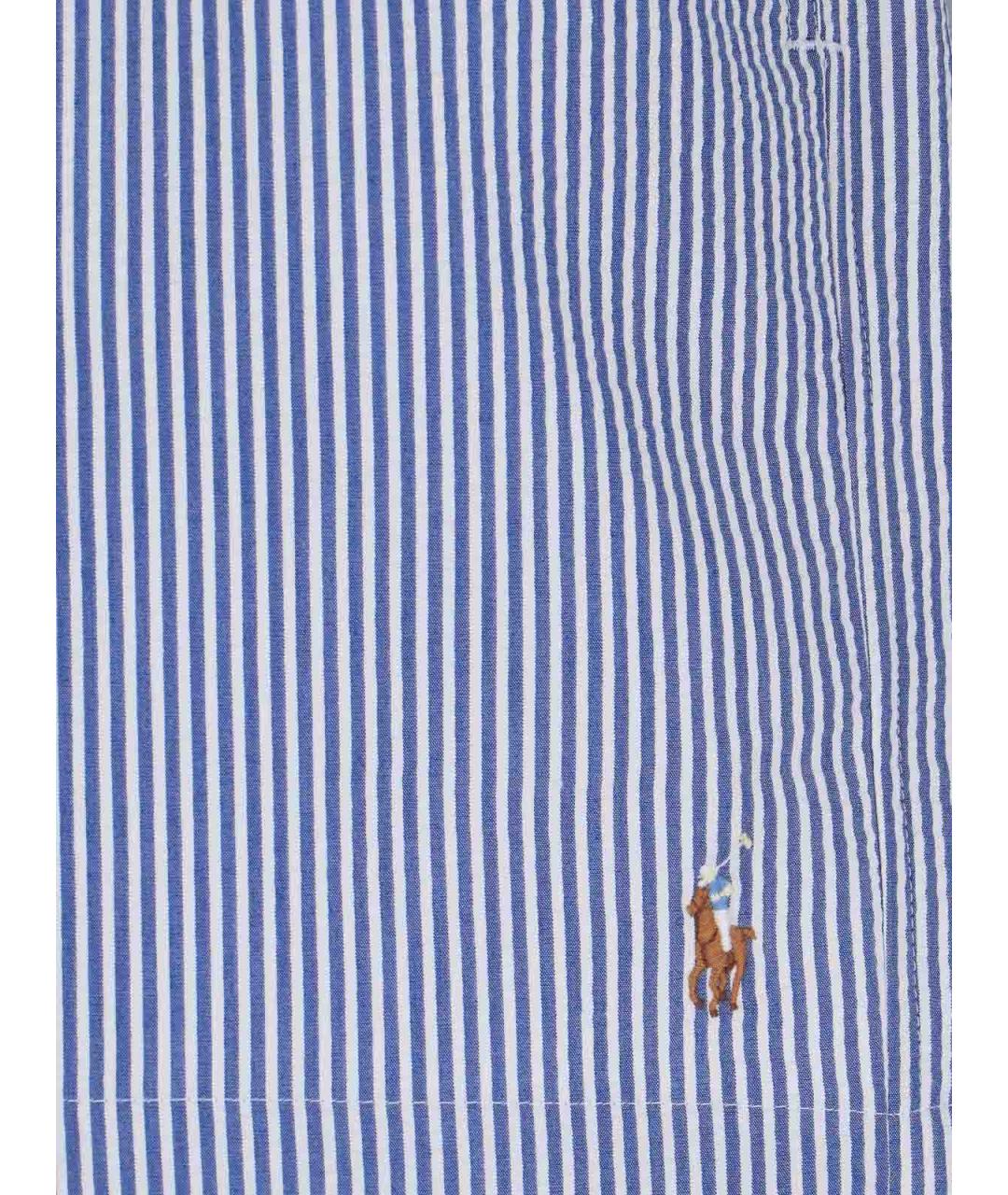 POLO RALPH LAUREN Синие хлопковые плавки, фото 5