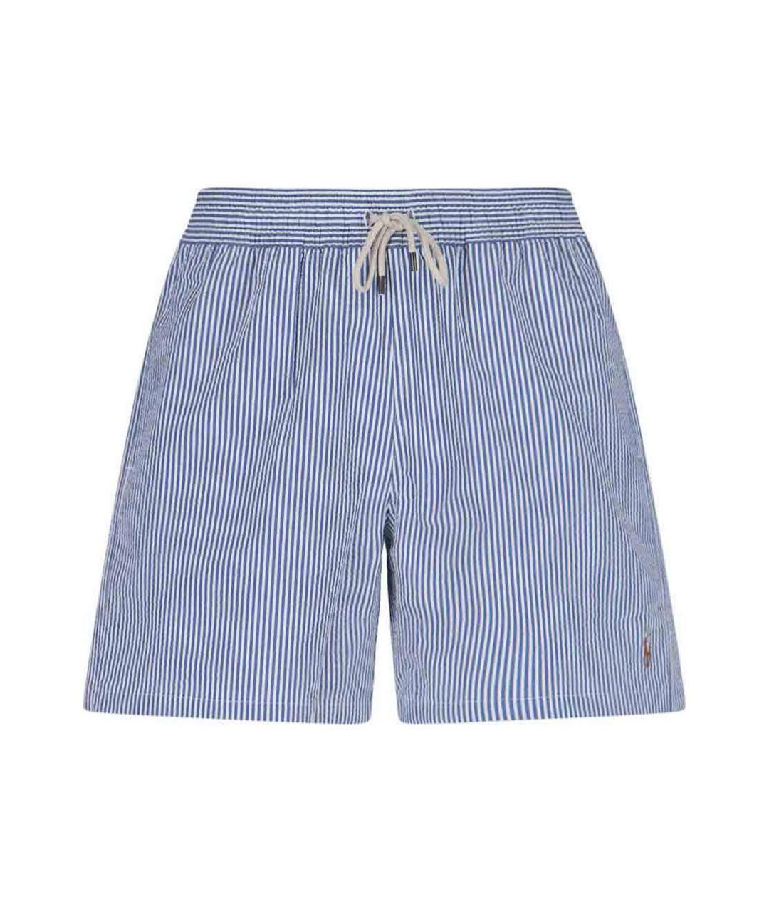 POLO RALPH LAUREN Синие хлопковые плавки, фото 1