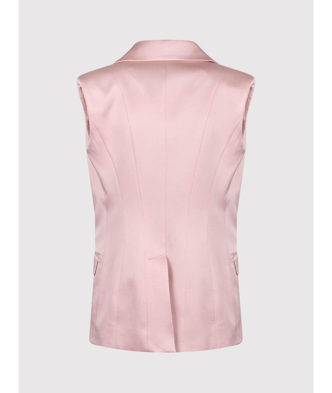 NINA RICCI Розовый вискозный жилет, фото 2