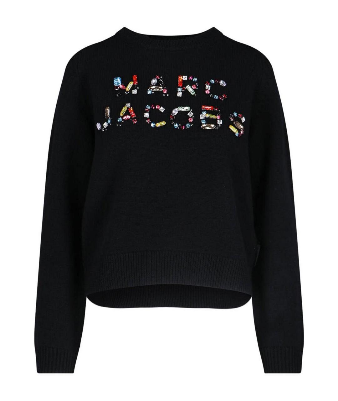 MARC JACOBS Черный шерстяной джемпер / свитер, фото 1