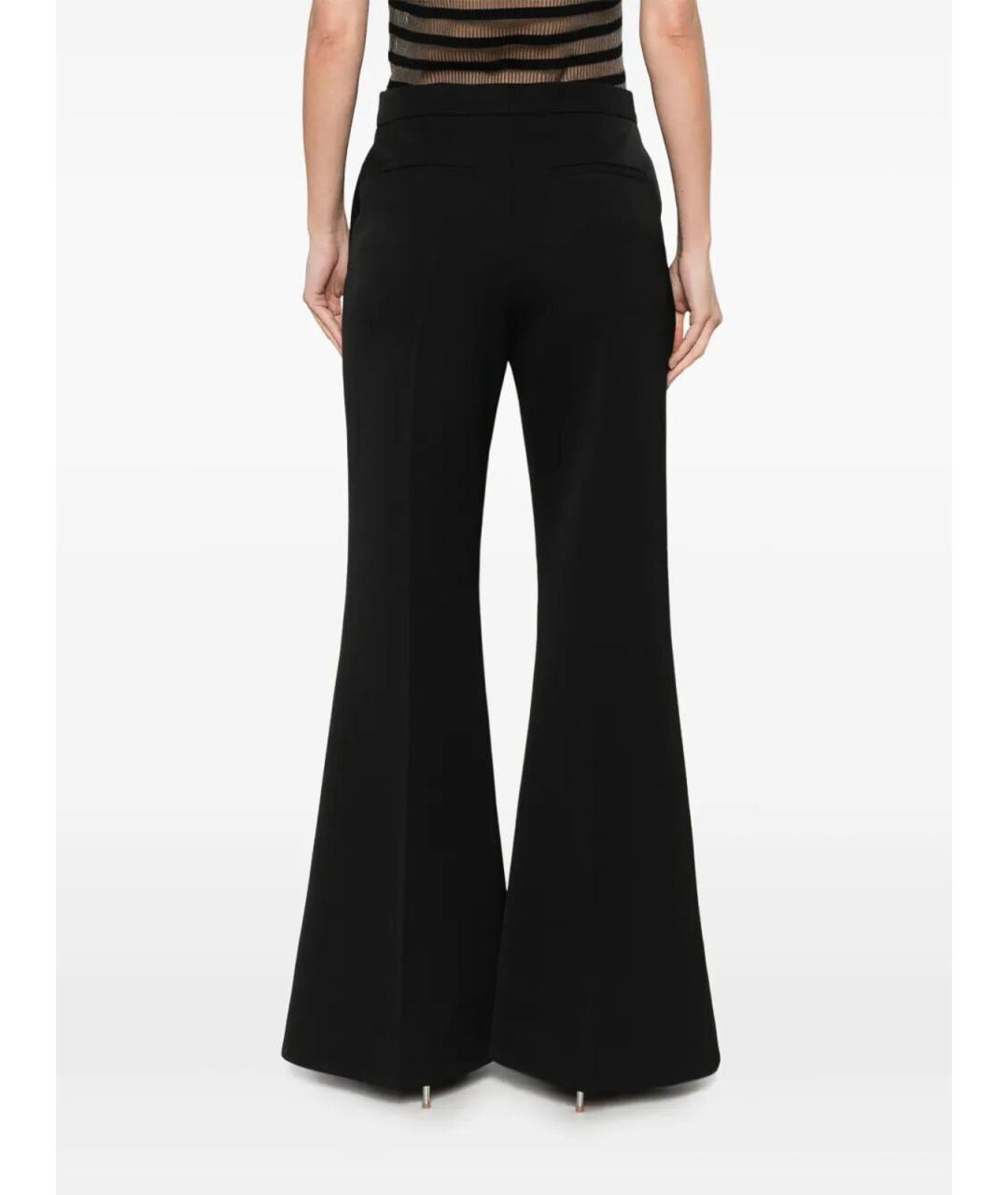 GIVENCHY Черные шерстяные прямые брюки, фото 5
