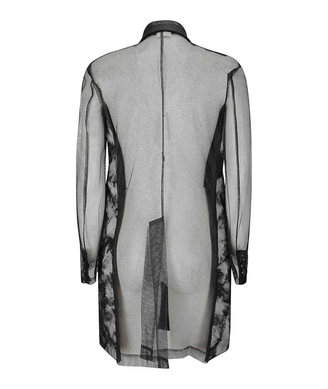 COMME DES GARÇONS Черный полиамидовый жакет/пиджак, фото 2