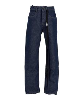 ANN DEMEULEMEESTER Прямые джинсы