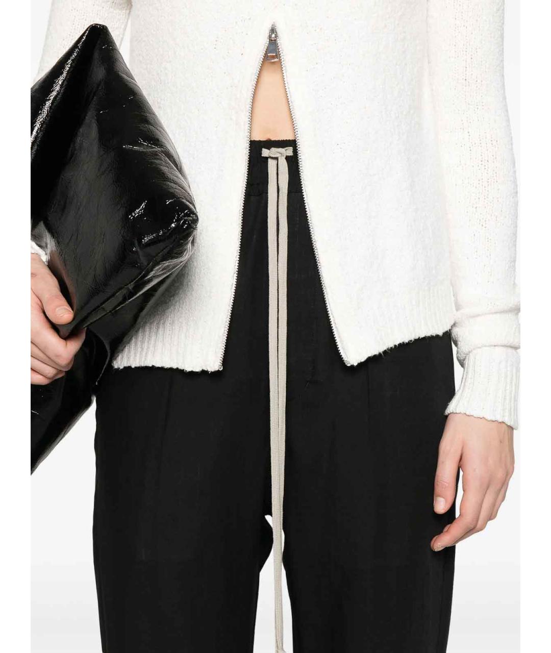 RICK OWENS Черные шерстяные шорты, фото 5